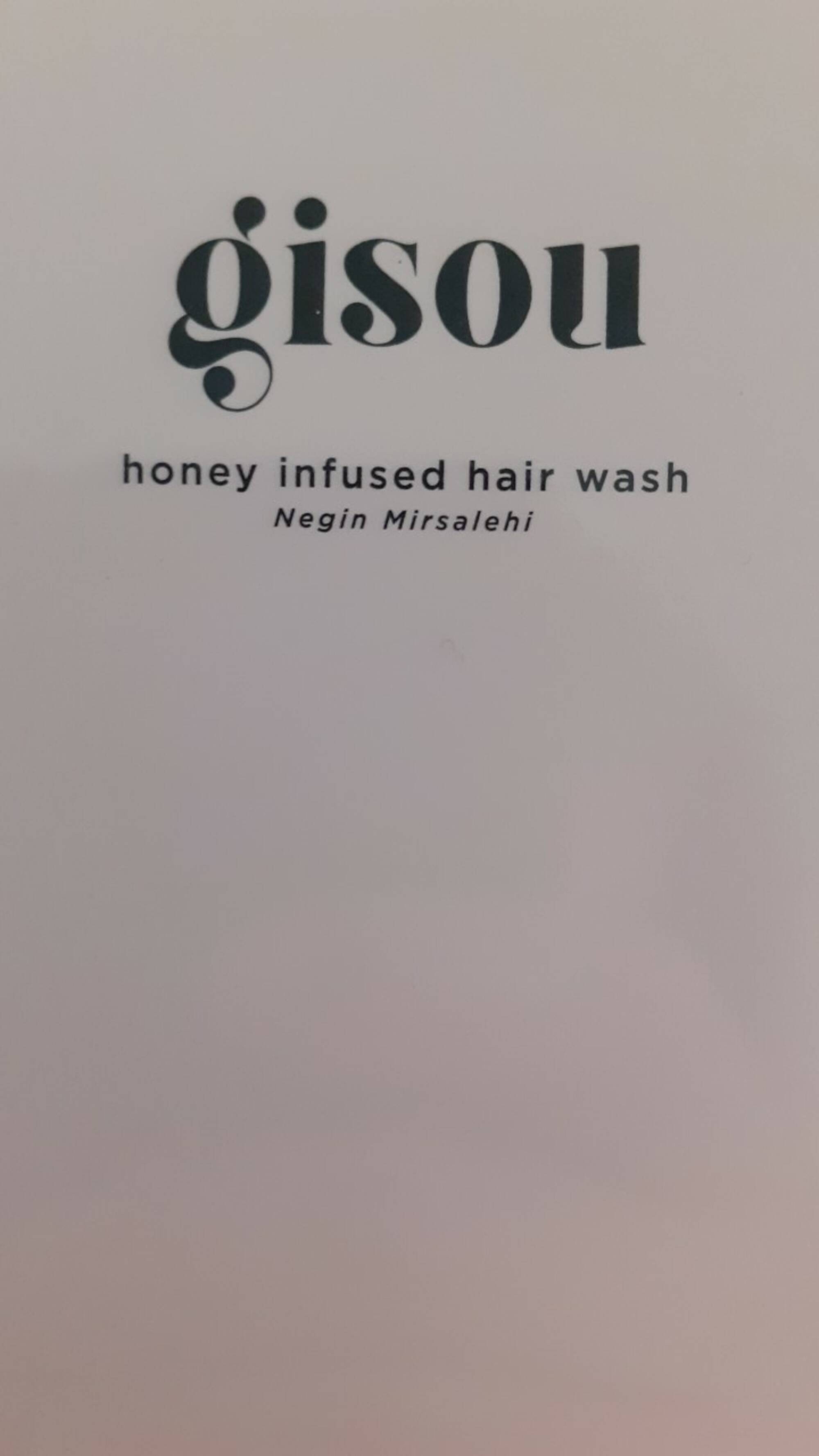 GISOU - Honey infused hair wash