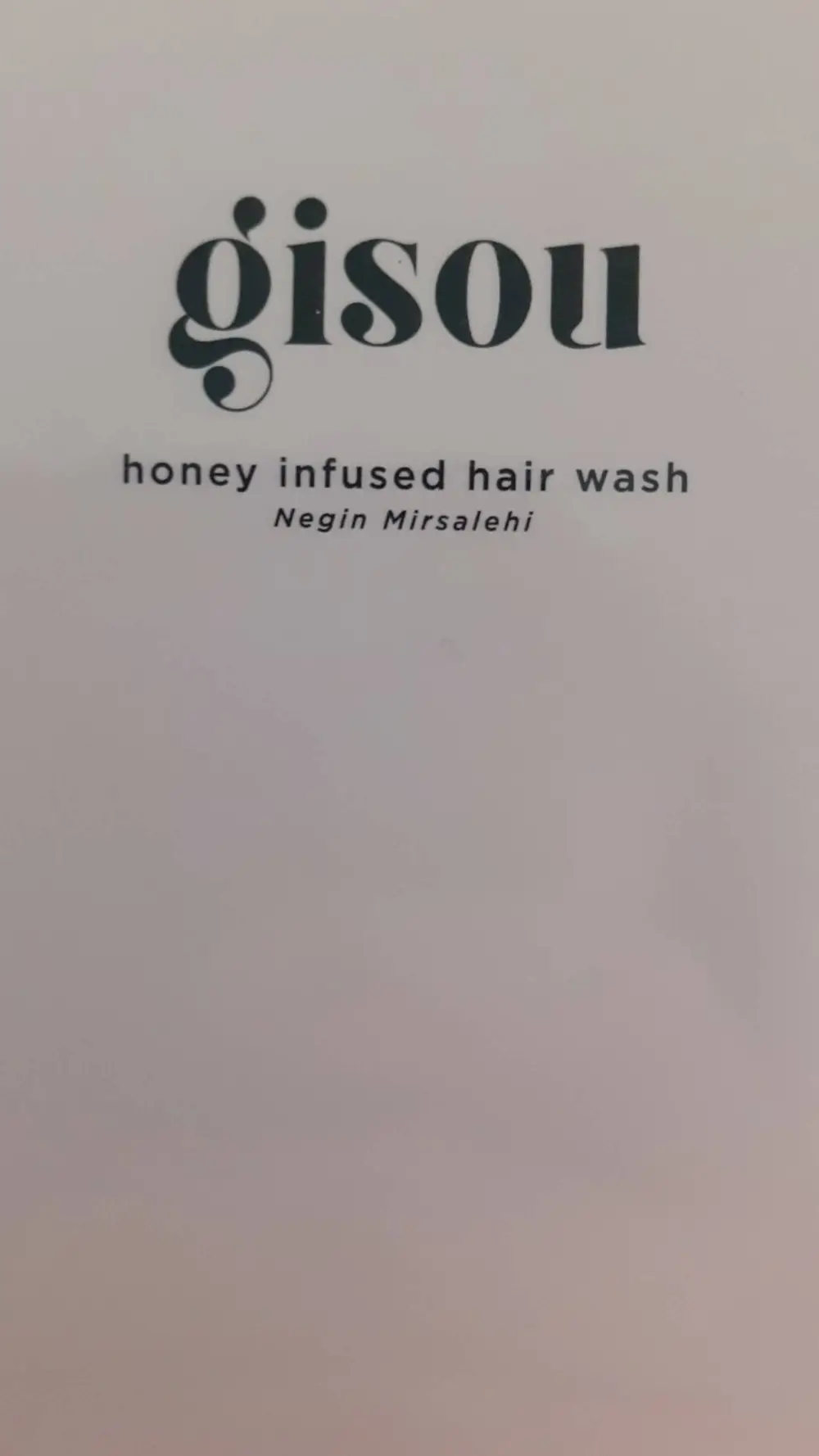 GISOU - Honey infused hair wash