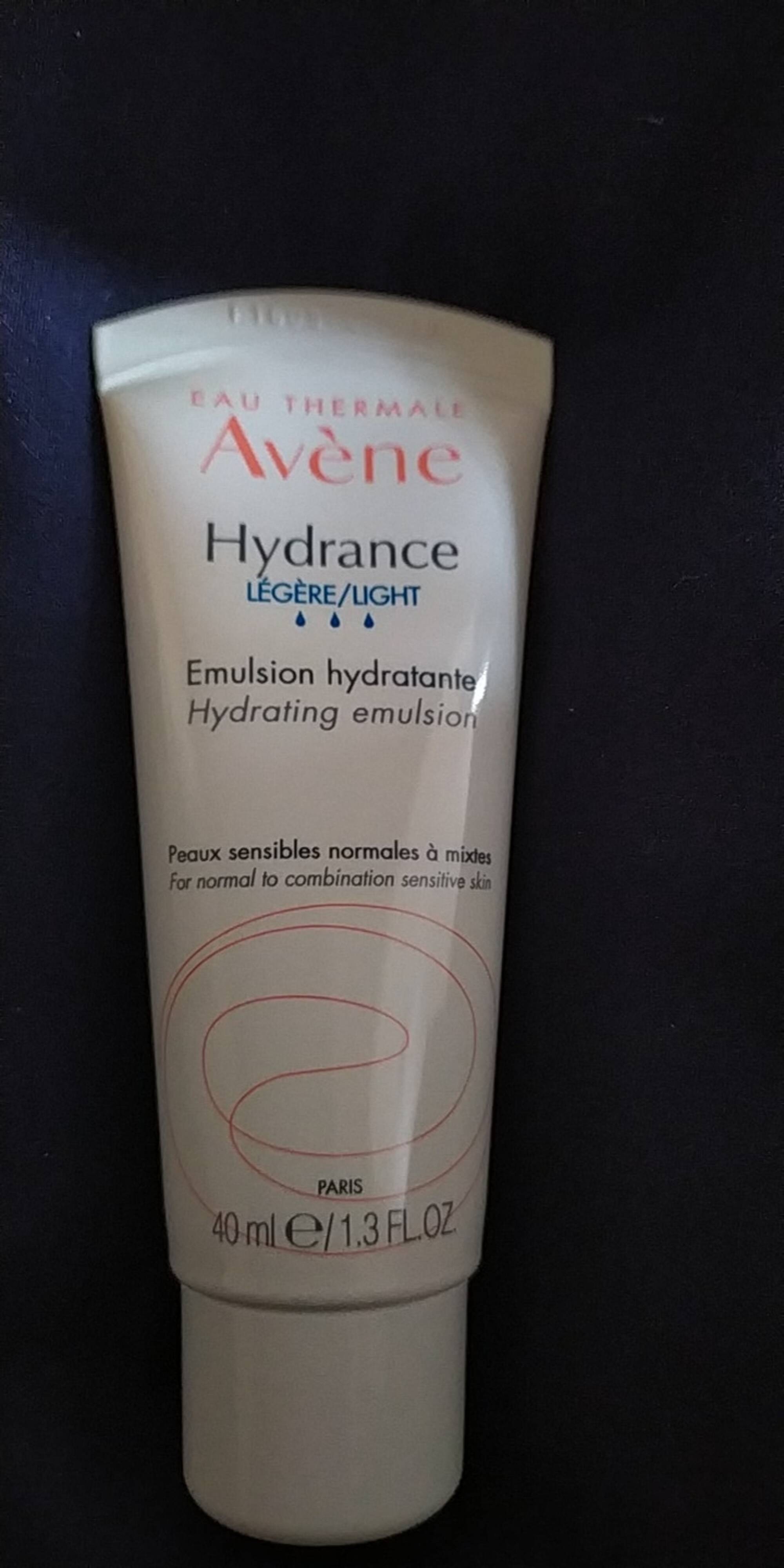 AVÈNE - Hydrance - Emulsion hydratante