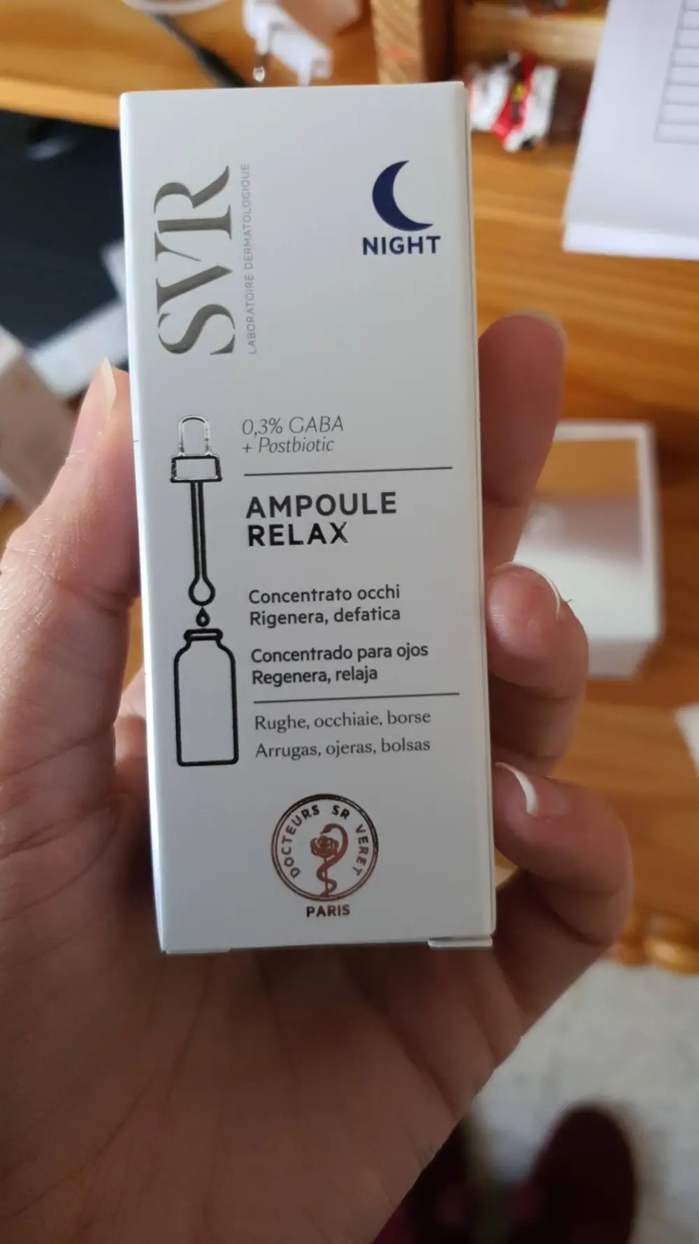 LABORATOIRE SVR - Ampoule relax - Concentrato occhi night