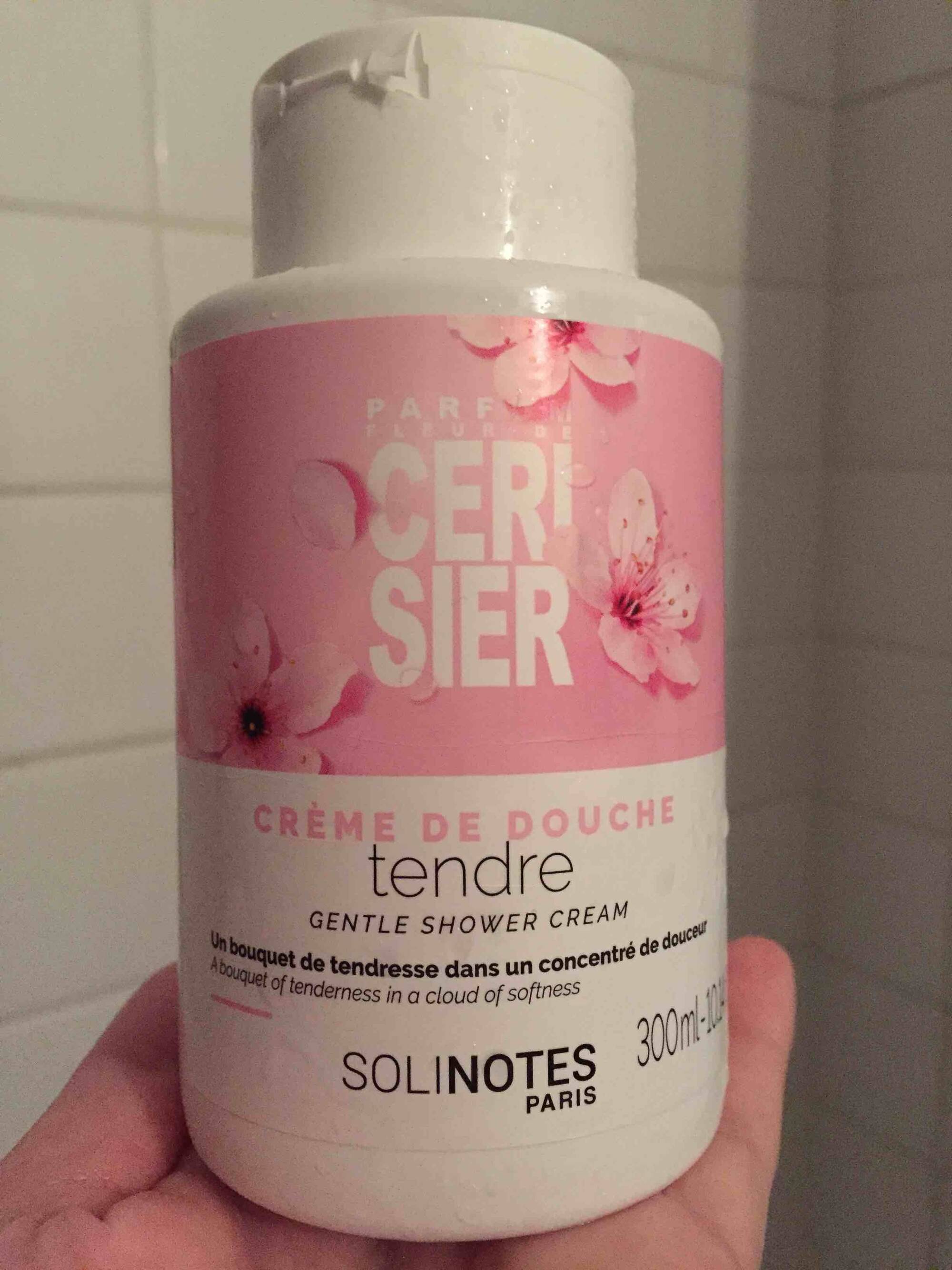 SOLINOTES - Cerisier - Crème de douche tendre