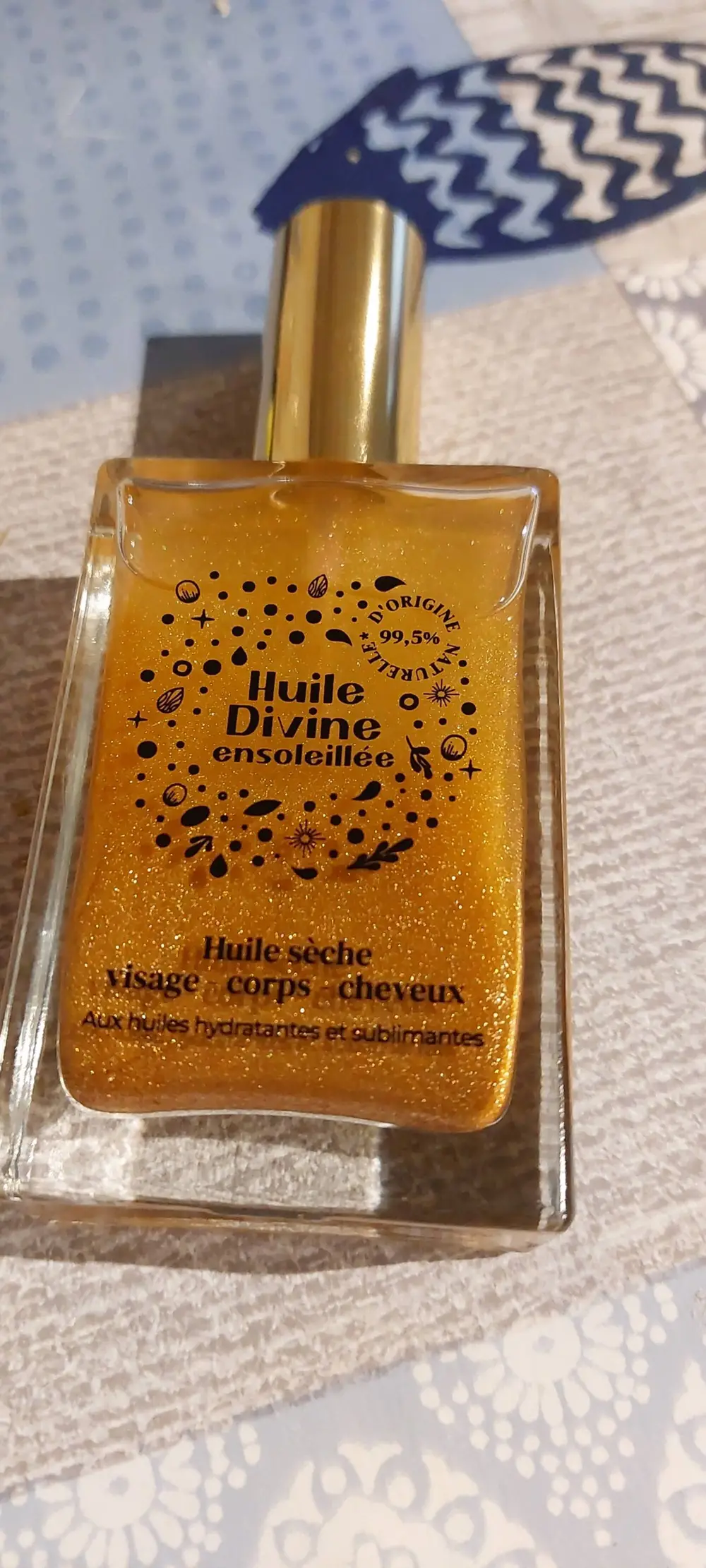 COSBELLE - Huile divine ensoleillée - Huile sèche 