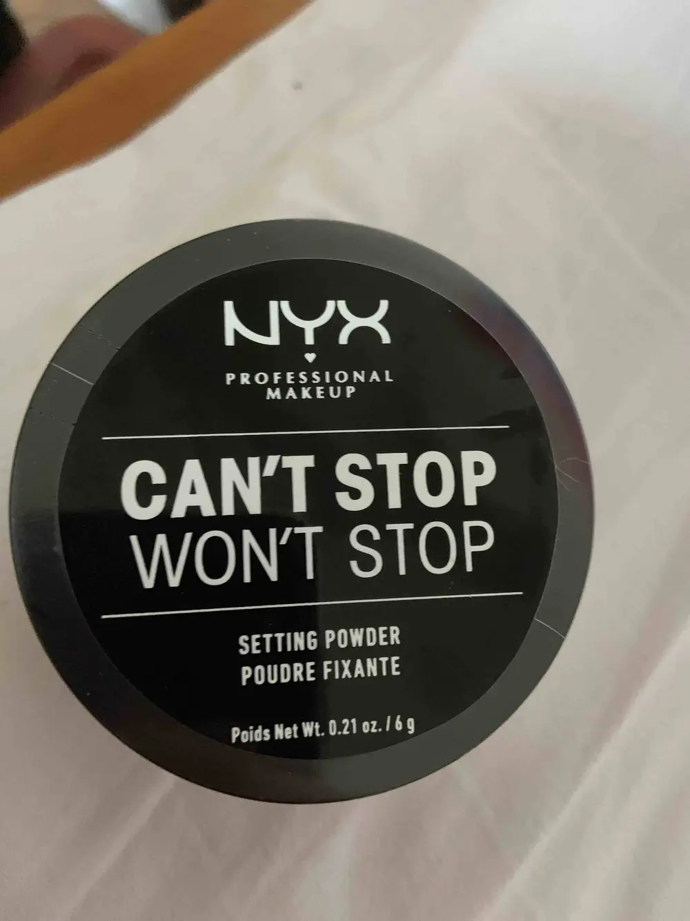 NYX - Can't stop won't stop - Poudre fixante