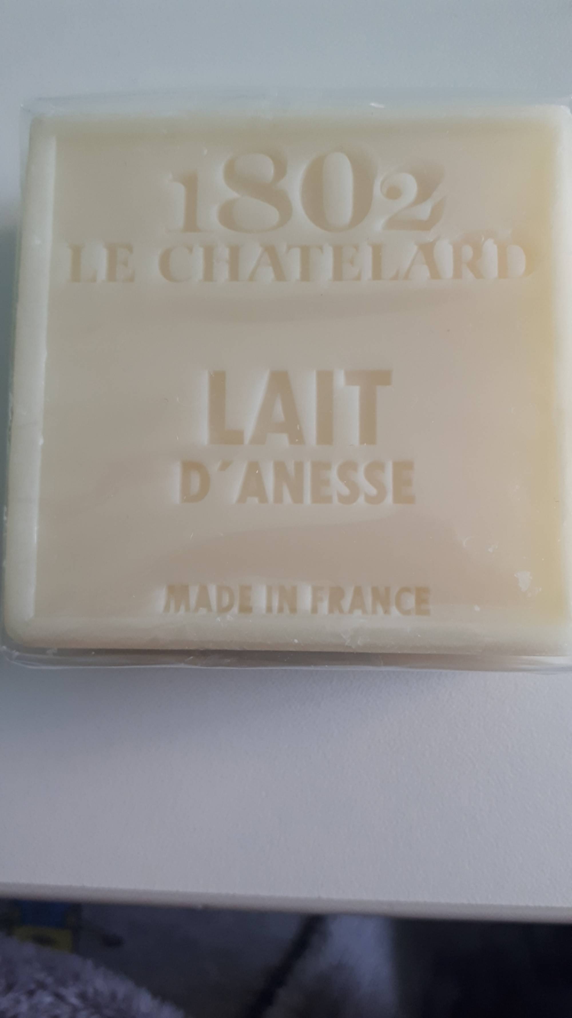 1802 LE CHATELARD - Lait d'Anesse - Savon