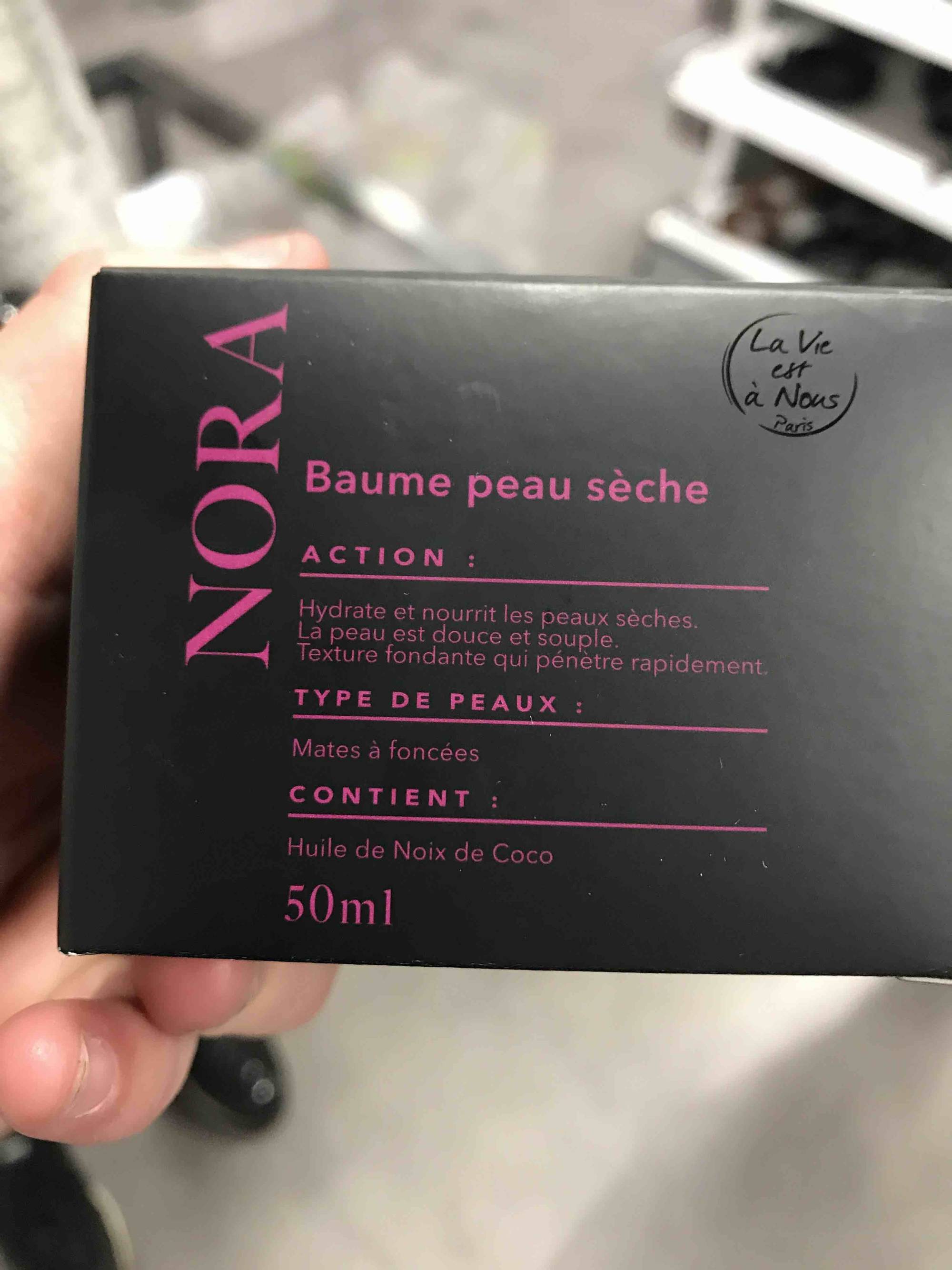 LA VIE EST À NOUS - Nora - Baume peau sèche