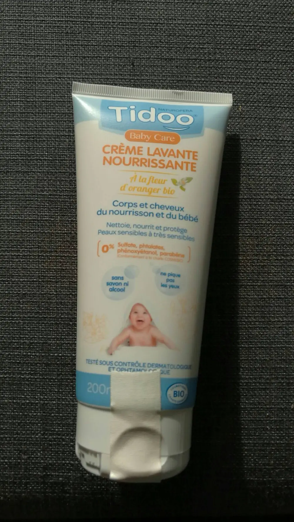 TIDOO - Crème lavante nourrissante