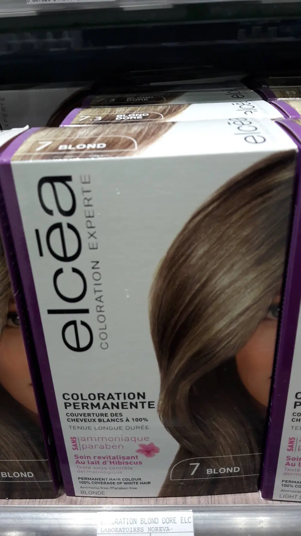 ELCÉA - Coloration permanente 7 blond