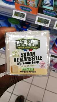 MAÎTRE SAVON DE MARSEILLE - Savon de Marseille cuit au chaudron extra pur
