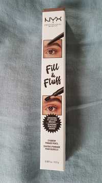 NYX - Fill & fluff - Crayon à pommade pour sourcils
