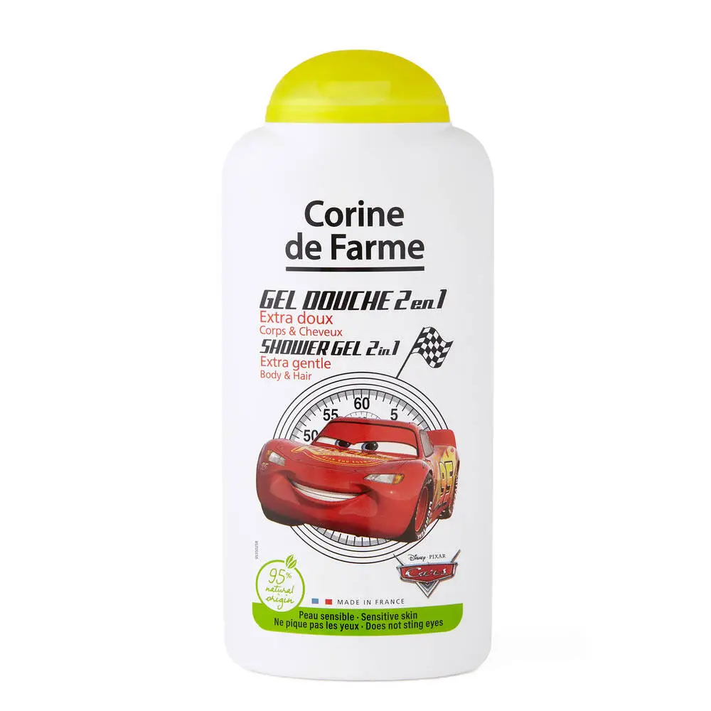 CORINE DE FARME - Gel douche corps et cheveux Cars 250ml