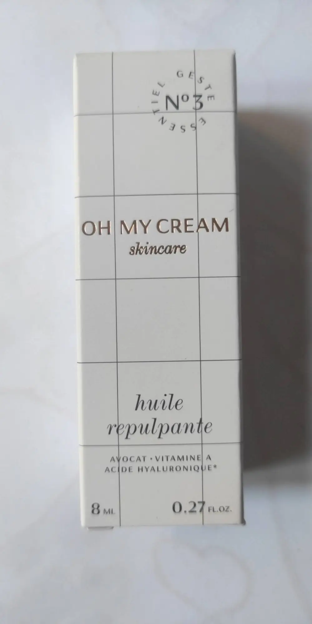 OH MY CREAM SKINCARE - Huile repulpante