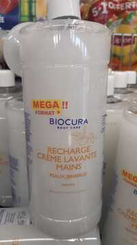 BIOCURA - Recharge crème lavante mains Amande