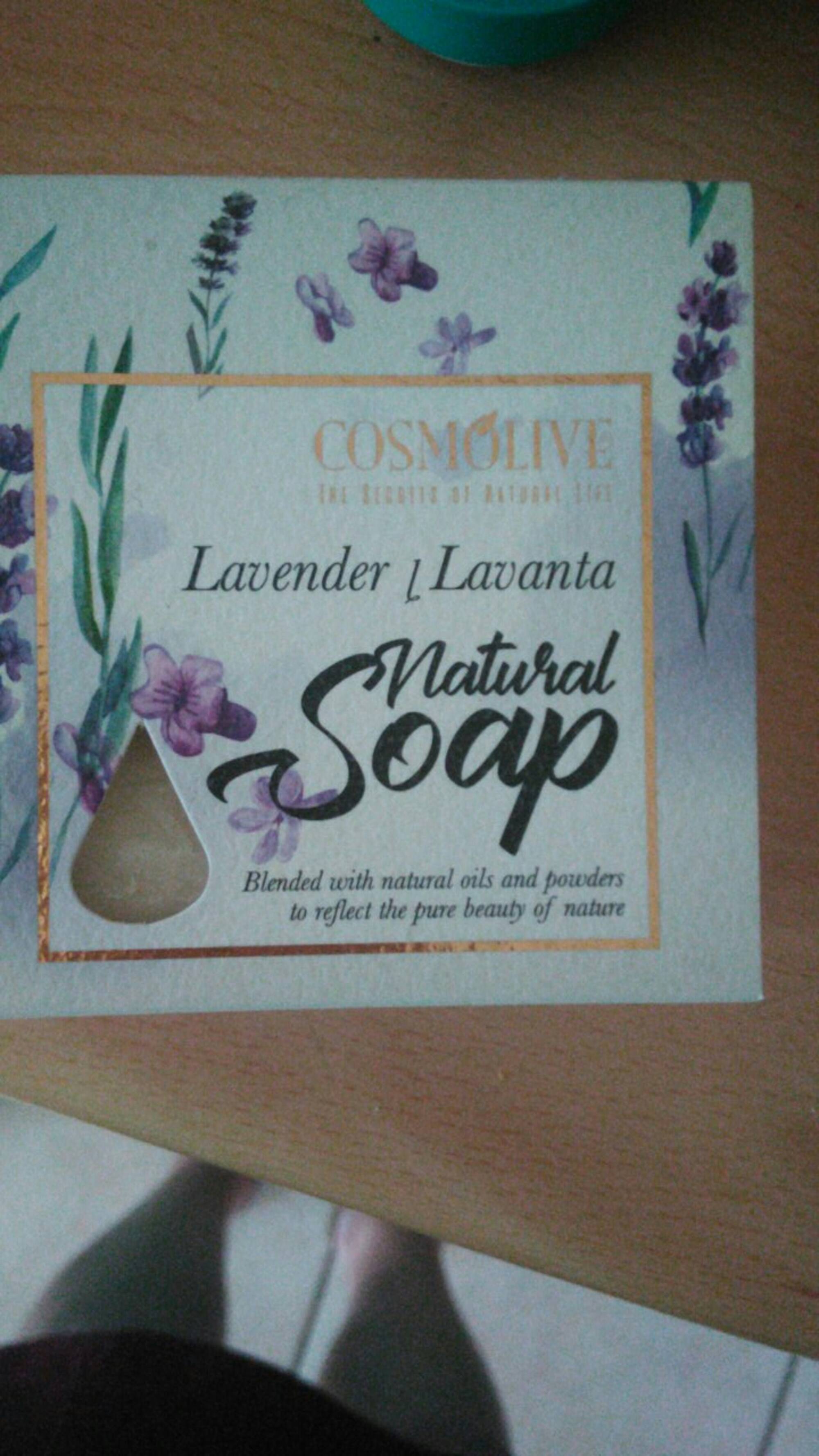 COSMOLIVE - Lavender - Natural soap
