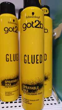SCHWARZKOPF - Got2b. - Glued sprayable wax for screaming hold