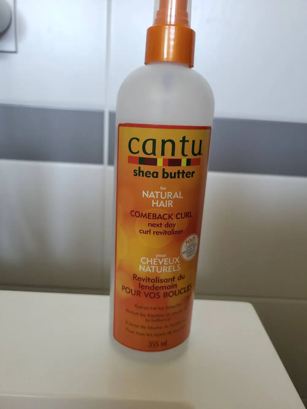 CANTU - Shea butter - Revitalisant du lendemain pour vos boucles