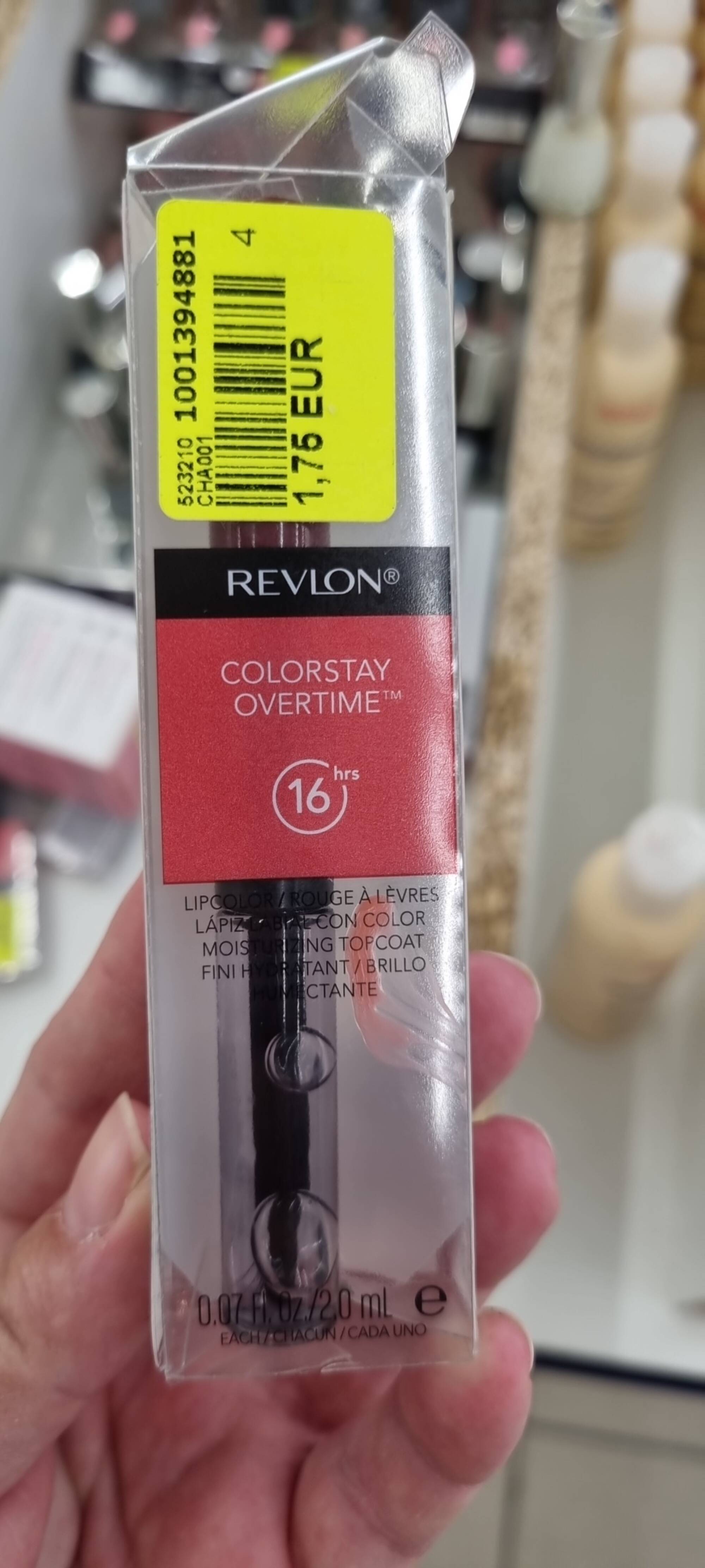 REVLON - Colorstay Overtime - Rouge à lèvres 16hrs