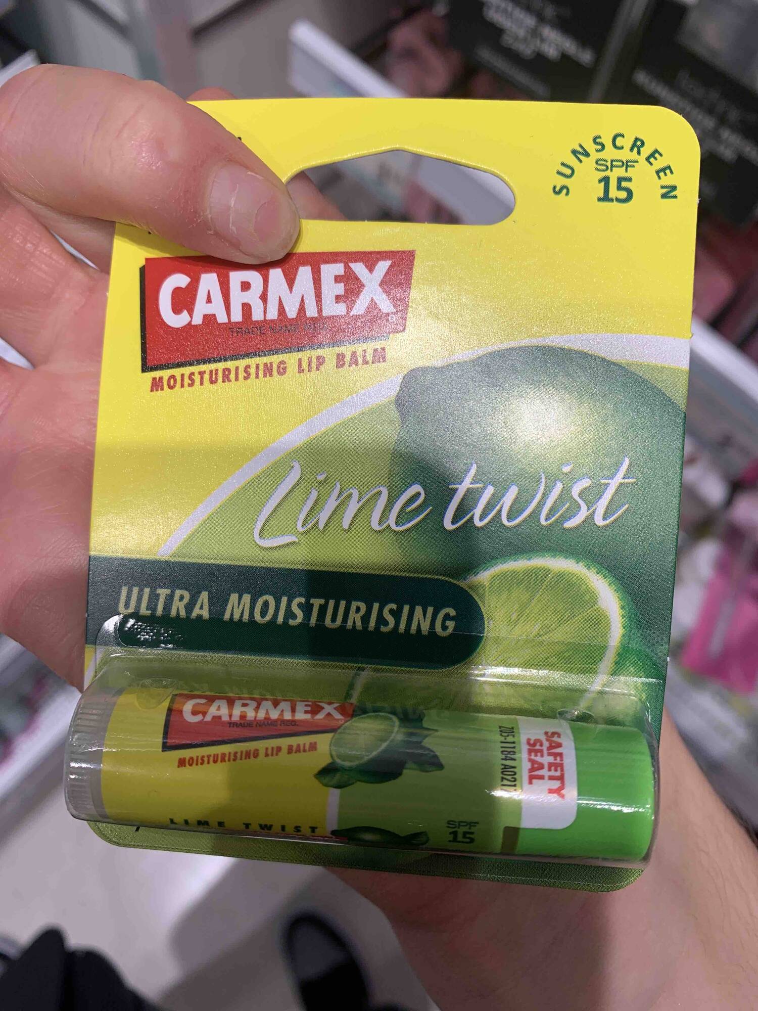 CARMEX - Lime twist - Moisturising lip balm