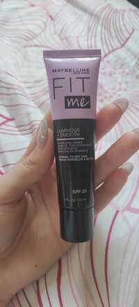 MAYBELLINE NEW YORK - Fit me Lumisous + smooth - Base de teint hydratante