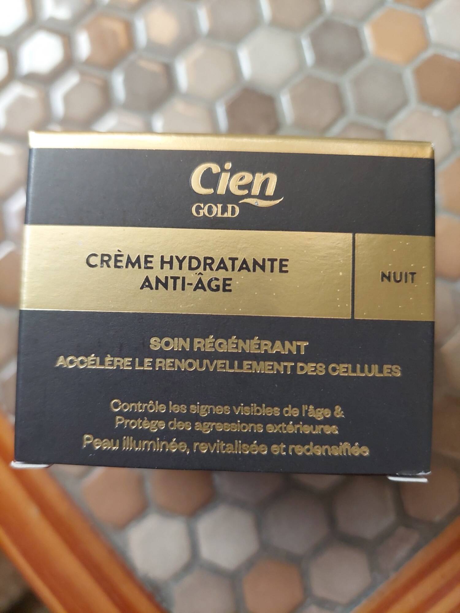 LIDL - Cien Gold - Crème hydratante anti-âge 