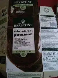 HERBATINT - Soin colorant permanent blond foncé doré 6D