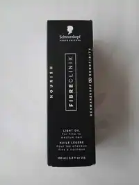 SCHWARZKOPF - Huile légère pour les cheveux fins à normaux