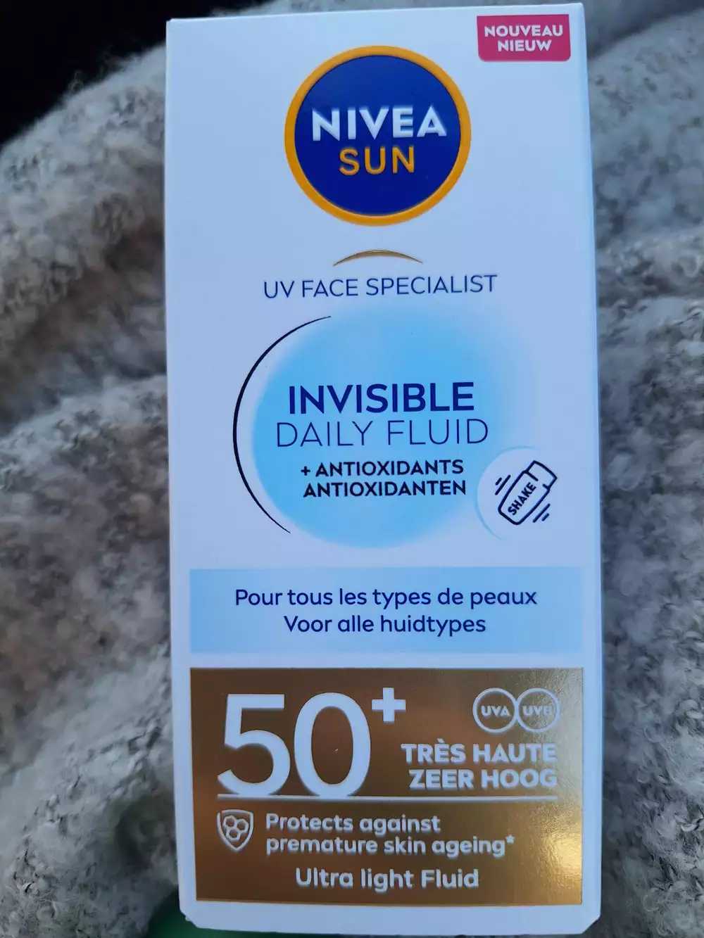 NIVEA - Sun invisible - Daily fluid SPF 50+
