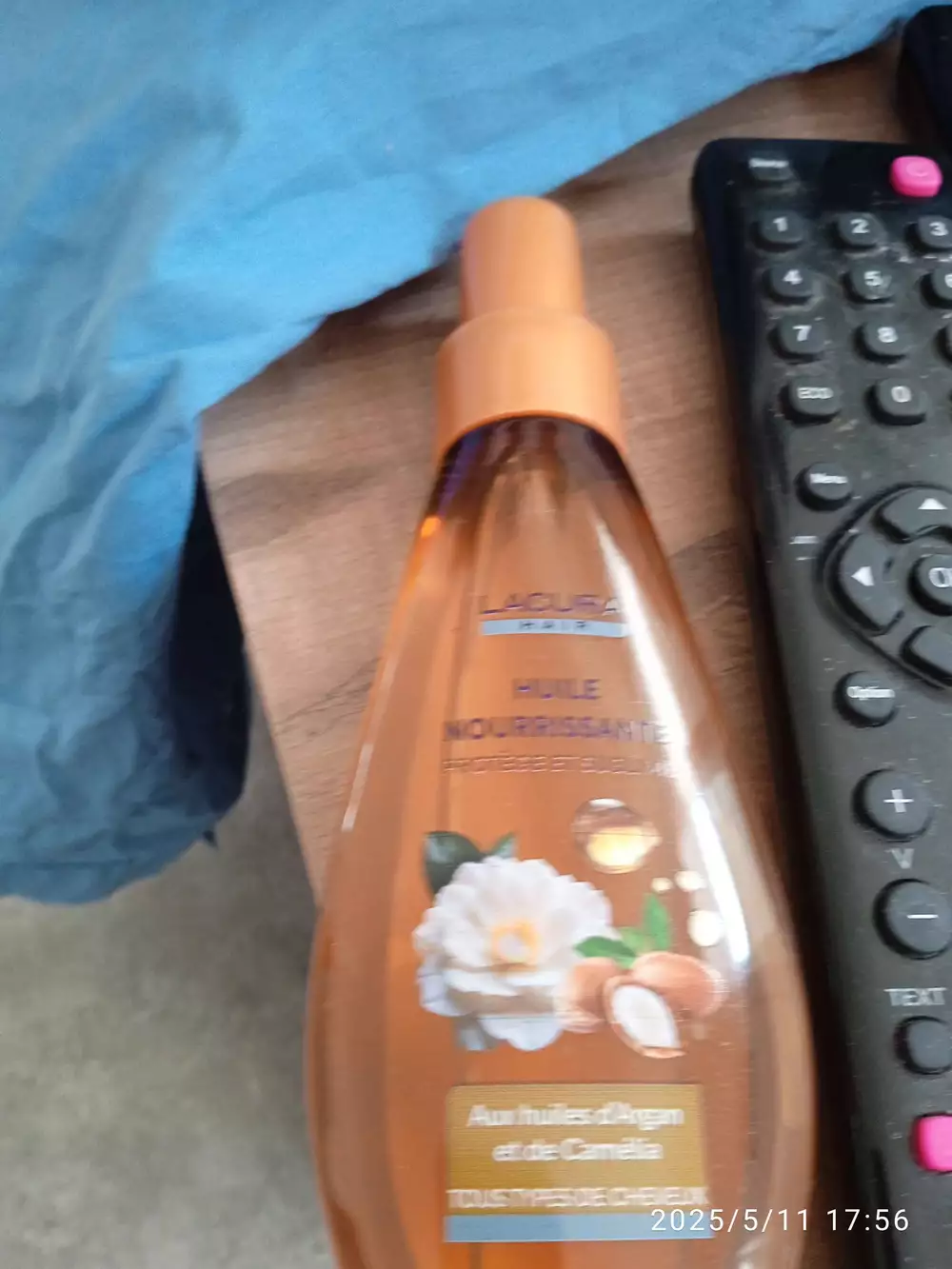 LACURA - Huile nourrissante aux huiles d'argan et de camélia