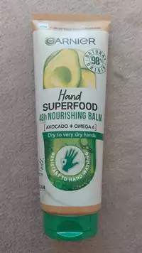 GARNIER - Hand superfood - Nourishing balm 48h
