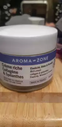 AROMA-ZONE - Crème riche collagène & spilanthes
