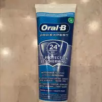 ORAL-B - Pro-expert - Nettoyage intense menthe douce 24h