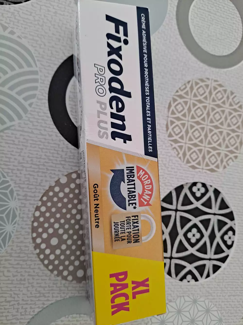 FIXODENT - Dentifrice pro plus goût neutre