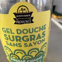 LES PETITS BAINS DE PROVENCE - Gel douche surgras sans savon