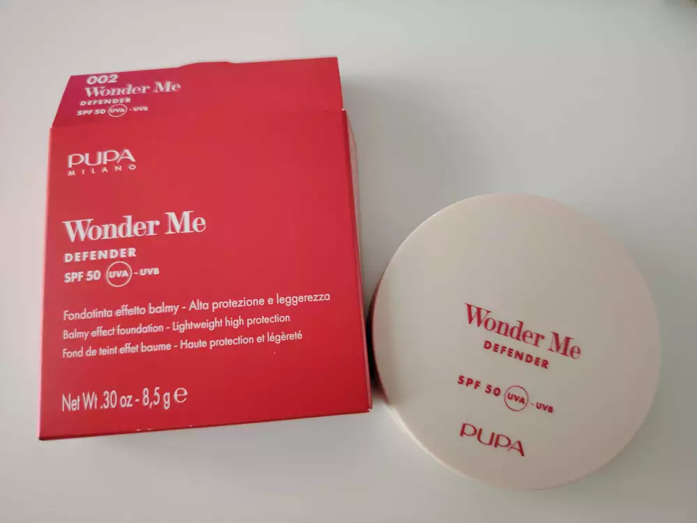 PUPA MILANO - Wonder me - Fond de teint effet baume SPF 50