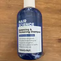 THE BEAUTY DEPT - Haïr science - Balancing & thickening shampoo