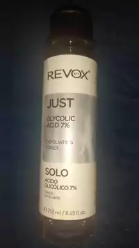 REVOX - Just - Glycolic acid 7% exfoliating toner