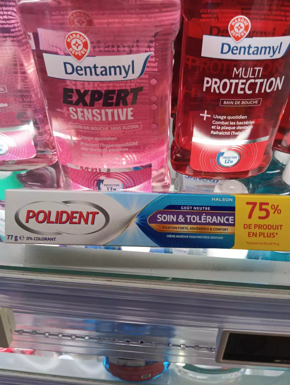 POLIDENT - Crème adhésive pour prothèse dentaire