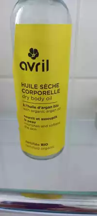 AVRIL - Huile sèche corporelle