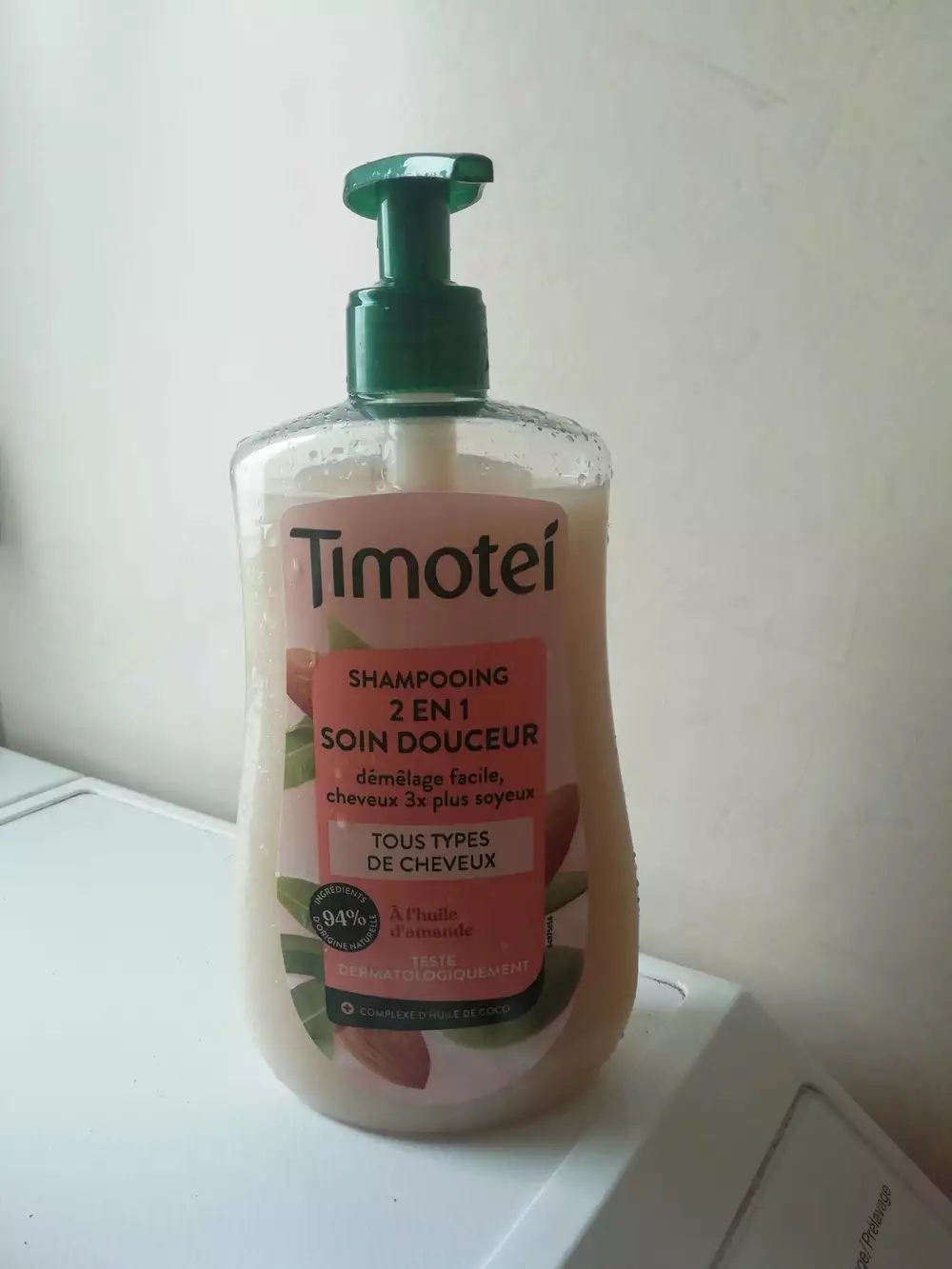 TIMOTEI - Shampoing 2 en 1 soin douceur