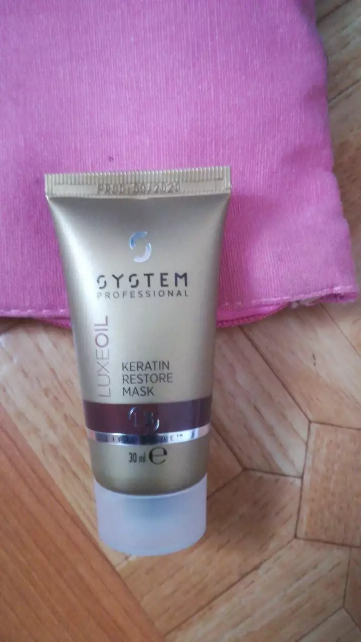 SYSTEM PROFESSIONAL - Luxeoil - Keratin restore mask