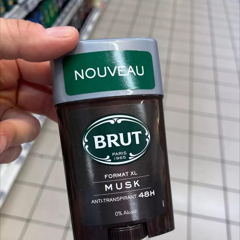 BRUT - Musk - Anti-transpirant format XL 48h