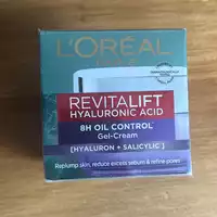 L'ORÉAL - Revitalift hyaluronic acid - 8H Oil control gel cream