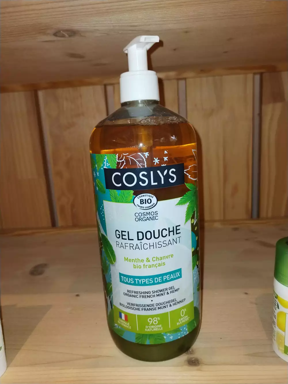 COSLYS - Gel douche rafraîchissant 