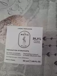 MATIS - Préparation hydratante - Gel-crème ressourçant