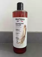 PHYTEMA - Shampooing volume ginseng blanc et guarana biologique