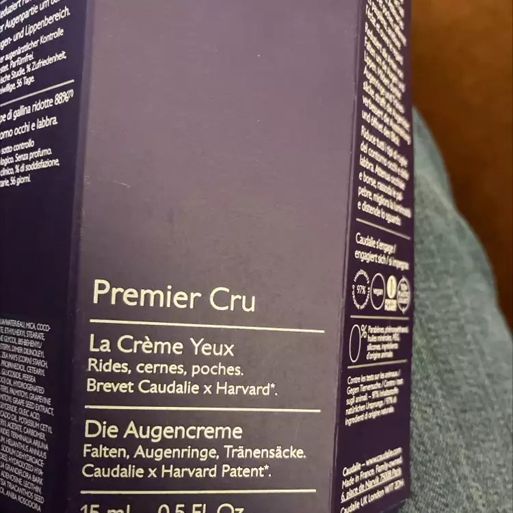 CAUDALIE - Premier cru - La crème yeux