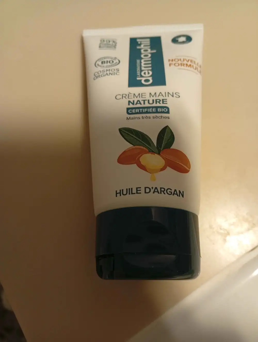 DERMOPHIL - Huile d'argan - Crème mains nature
