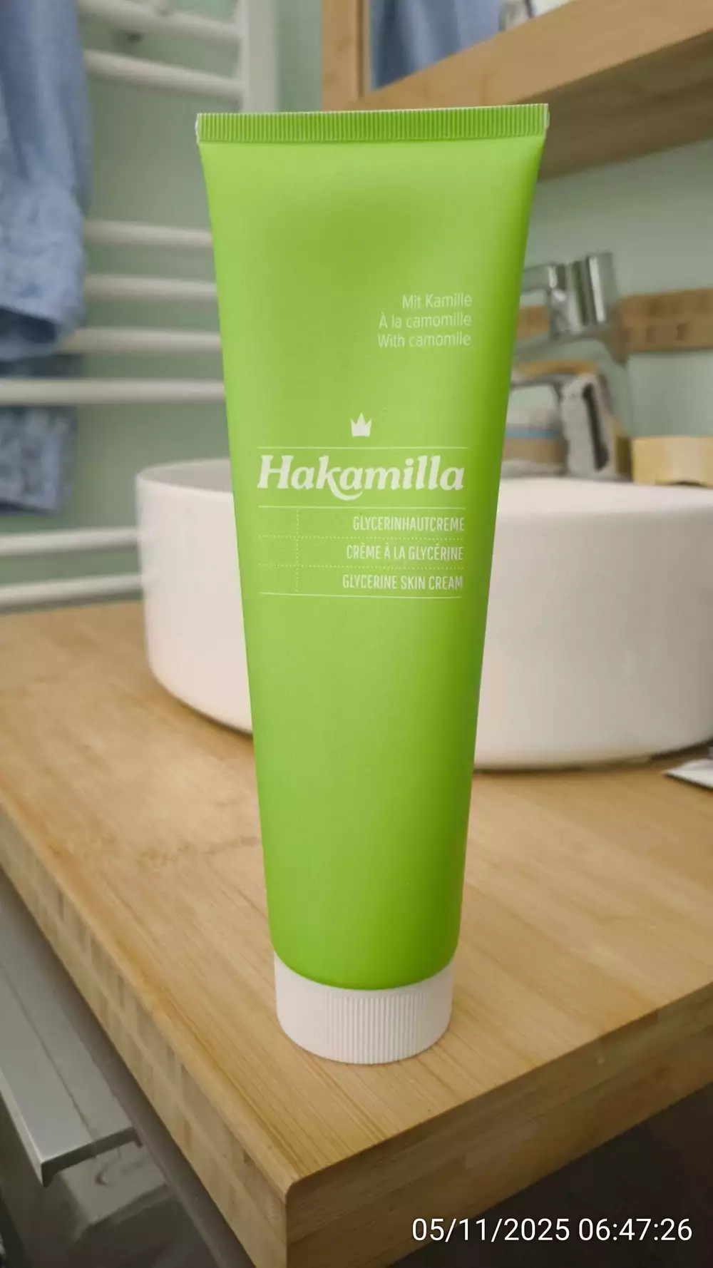 HAKAWERK - Hakamilla - Crème à la glycérine à la camomille