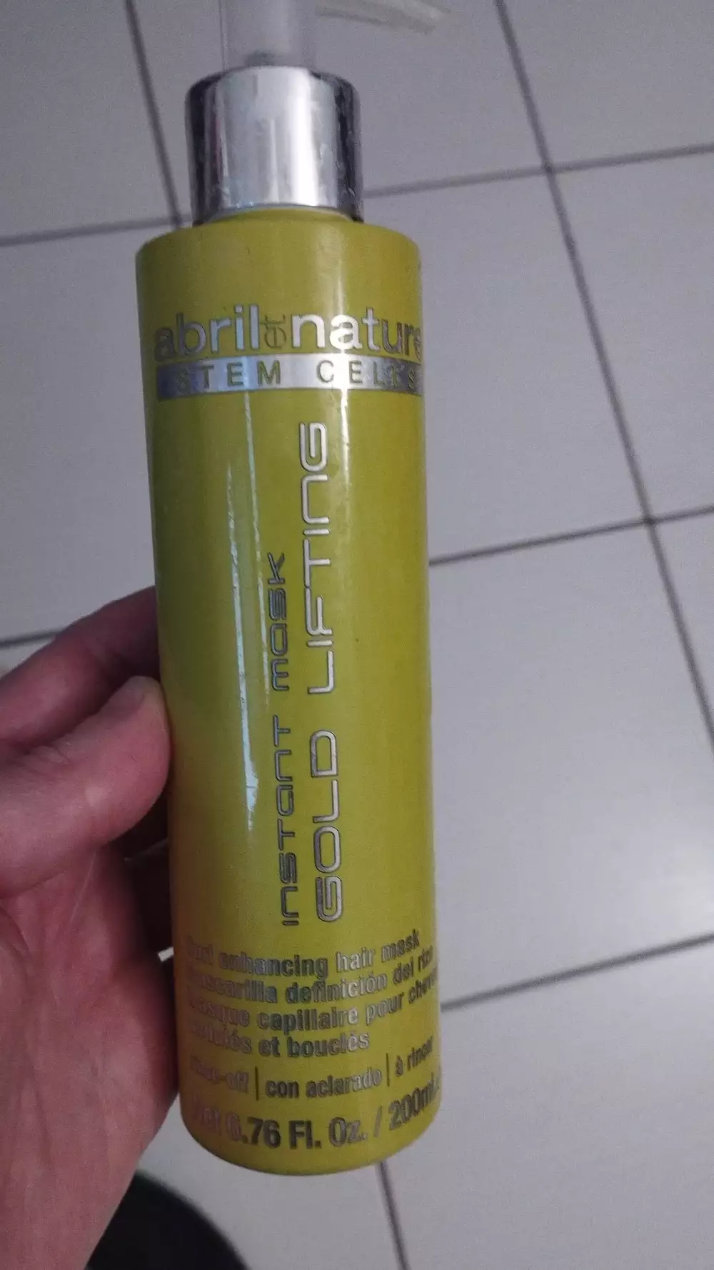 ABRIL ET NATURE - Gold lifting - Masque capillaire