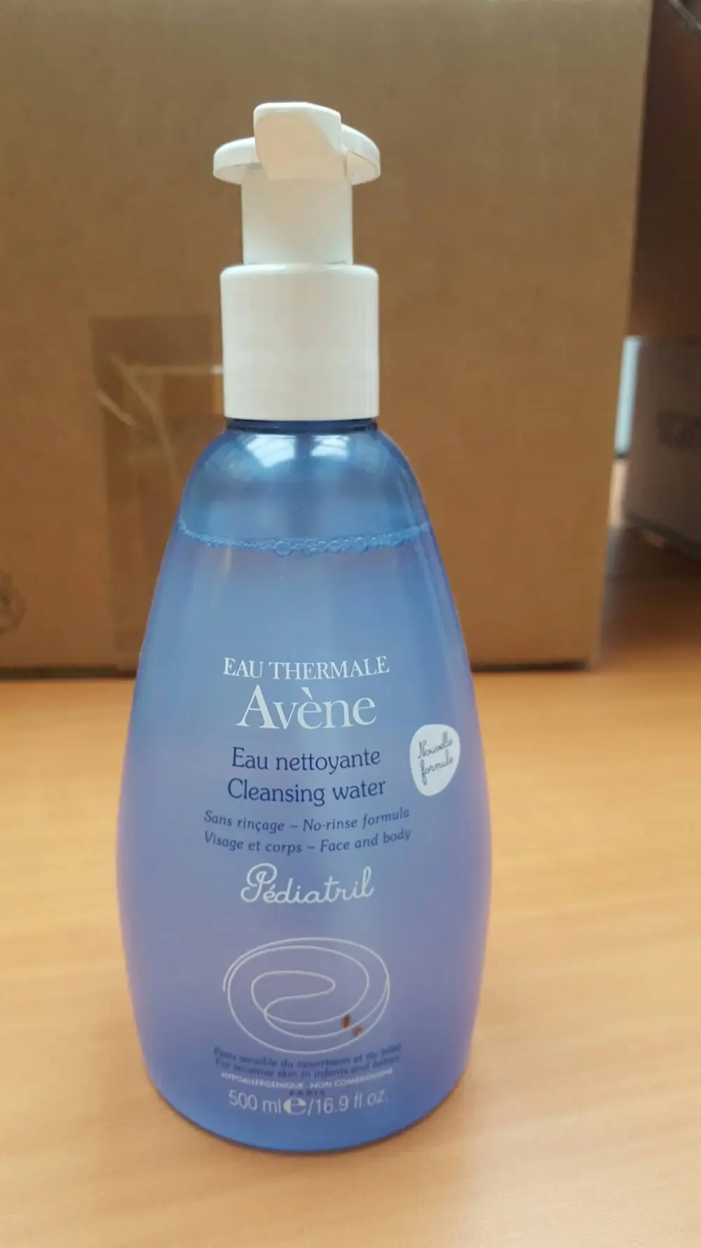 AVÈNE - Pédiatril Eau nettoyante visage et corps