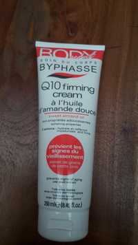 BYPHASSE - Q10 firming cream à l'huile d'amande douce